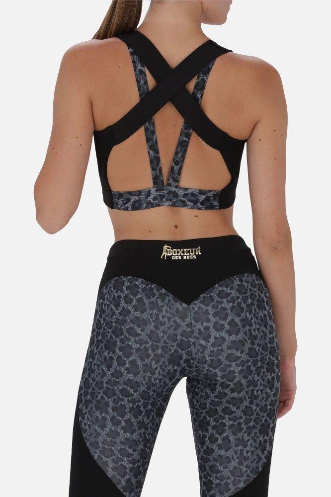 BOXEUR DES RUES  Cut Out Sport Bra 