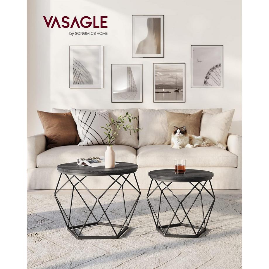 Songmics Ensemble de tables basses  