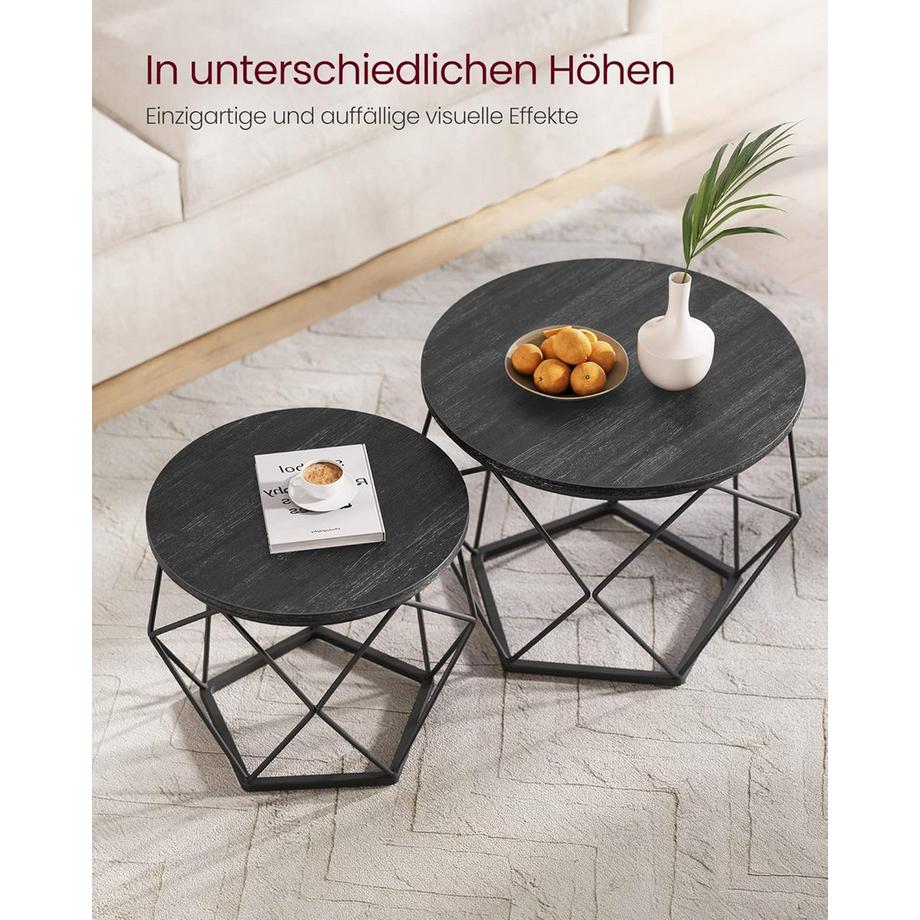 Songmics Ensemble de tables basses  