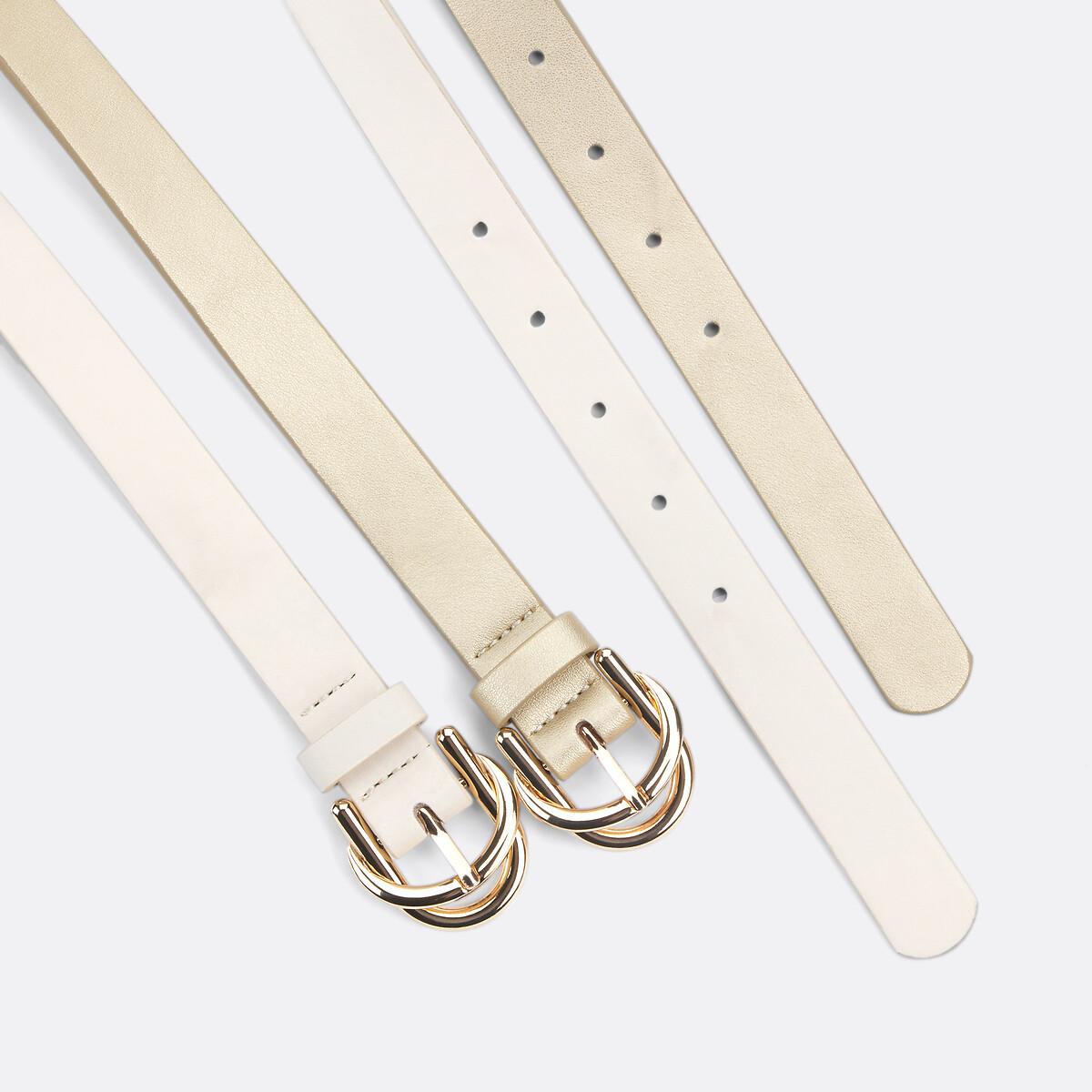 La Redoute Collections Confezione da 2 Cinture  