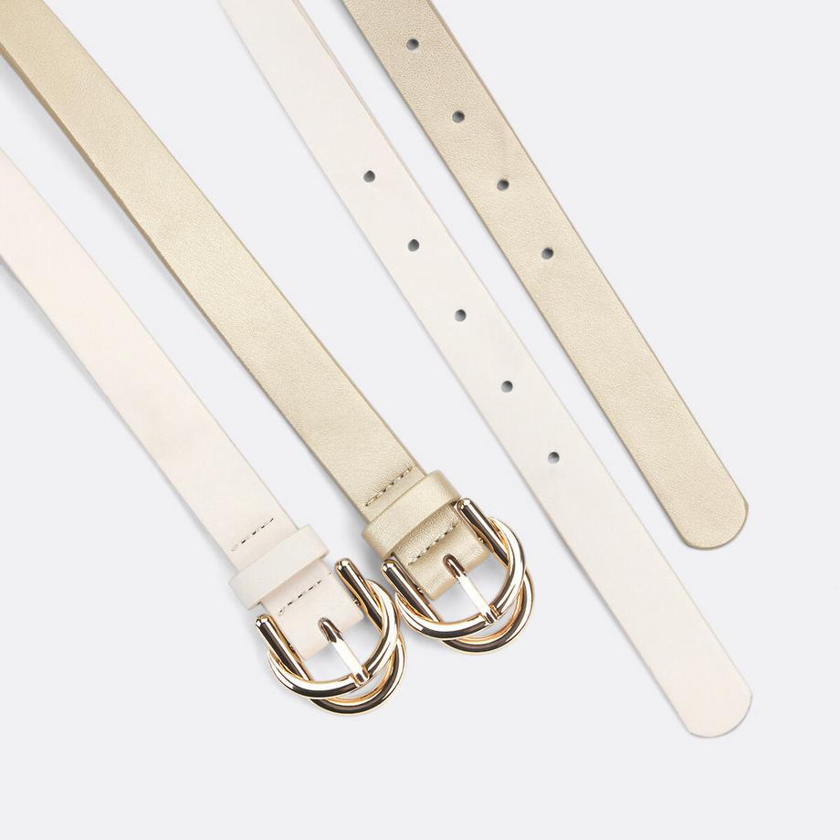 La Redoute Collections 2er-Pack Gürtel  