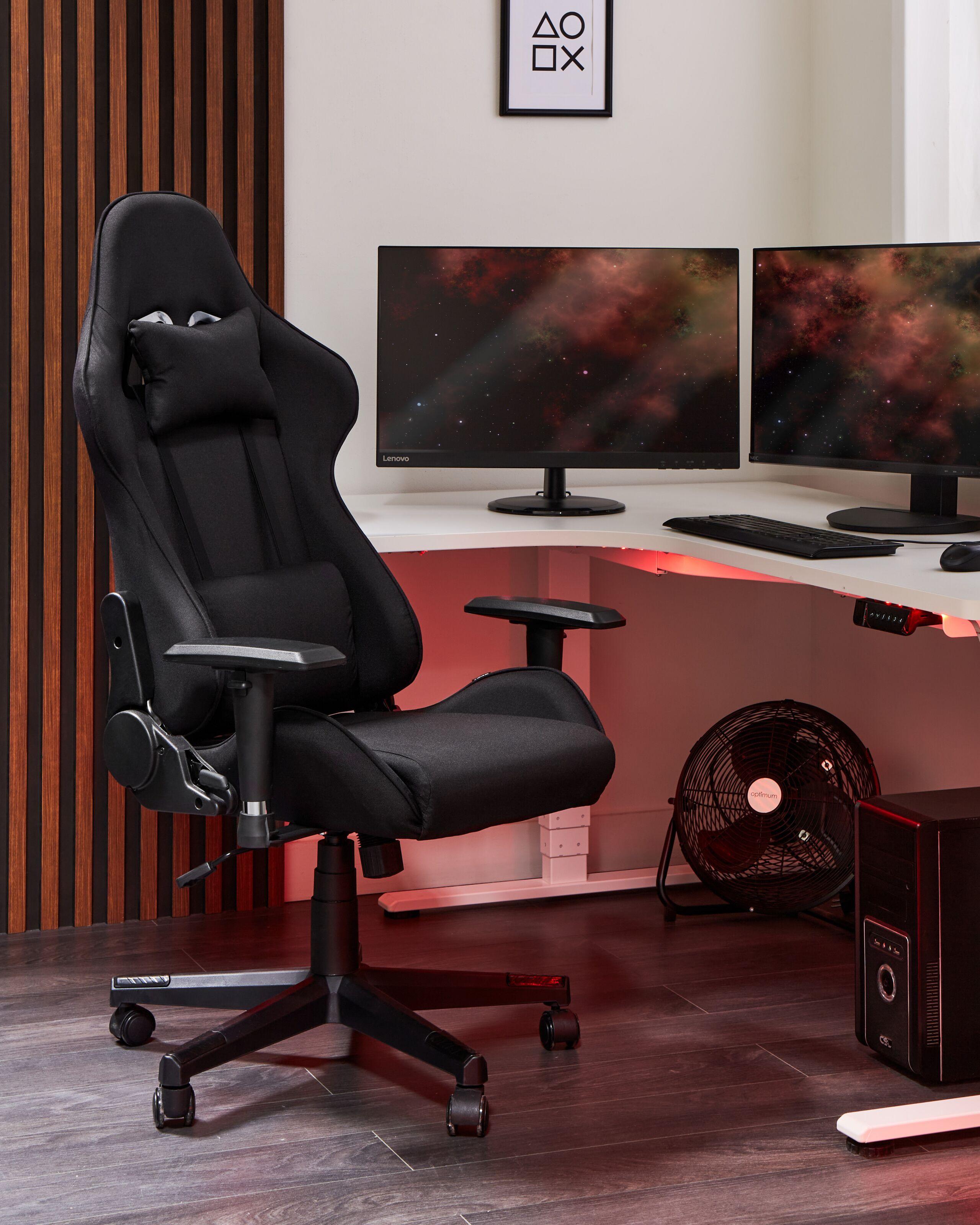 Beliani Gaming Stuhl aus Polyester Modern WARRIOR  