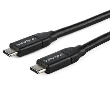 Câble USB-C vers USB-C avec Power Delivery 5A de 1 m - USB 2.0 - Noir