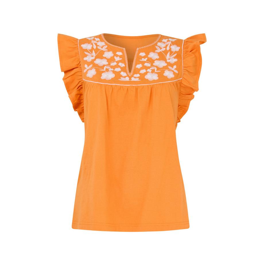 Joe Browns Top in Maglia Ricamato con Scollo a Goccia  