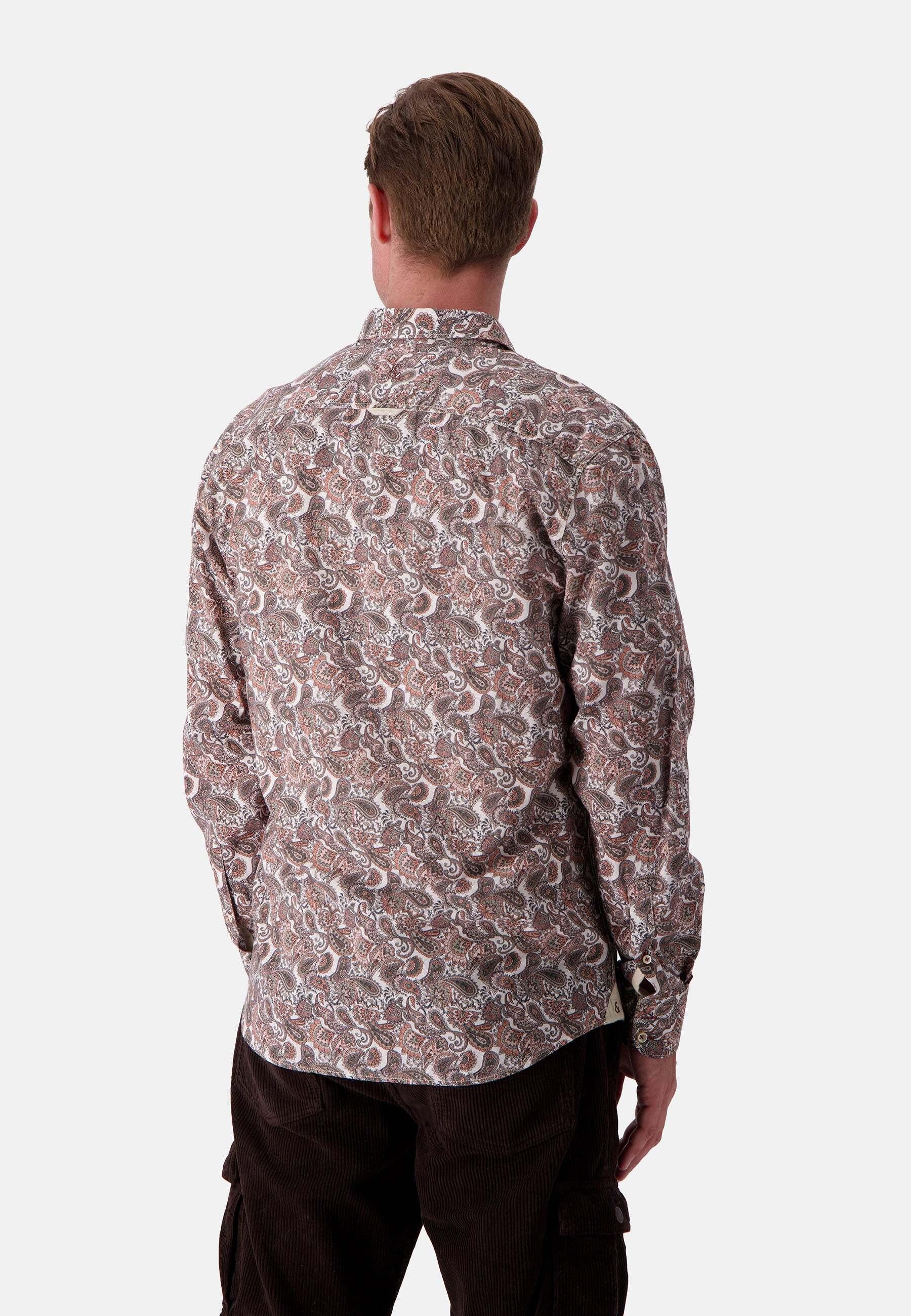 Colours & Sons  Langarmhemd Shirt Printed 