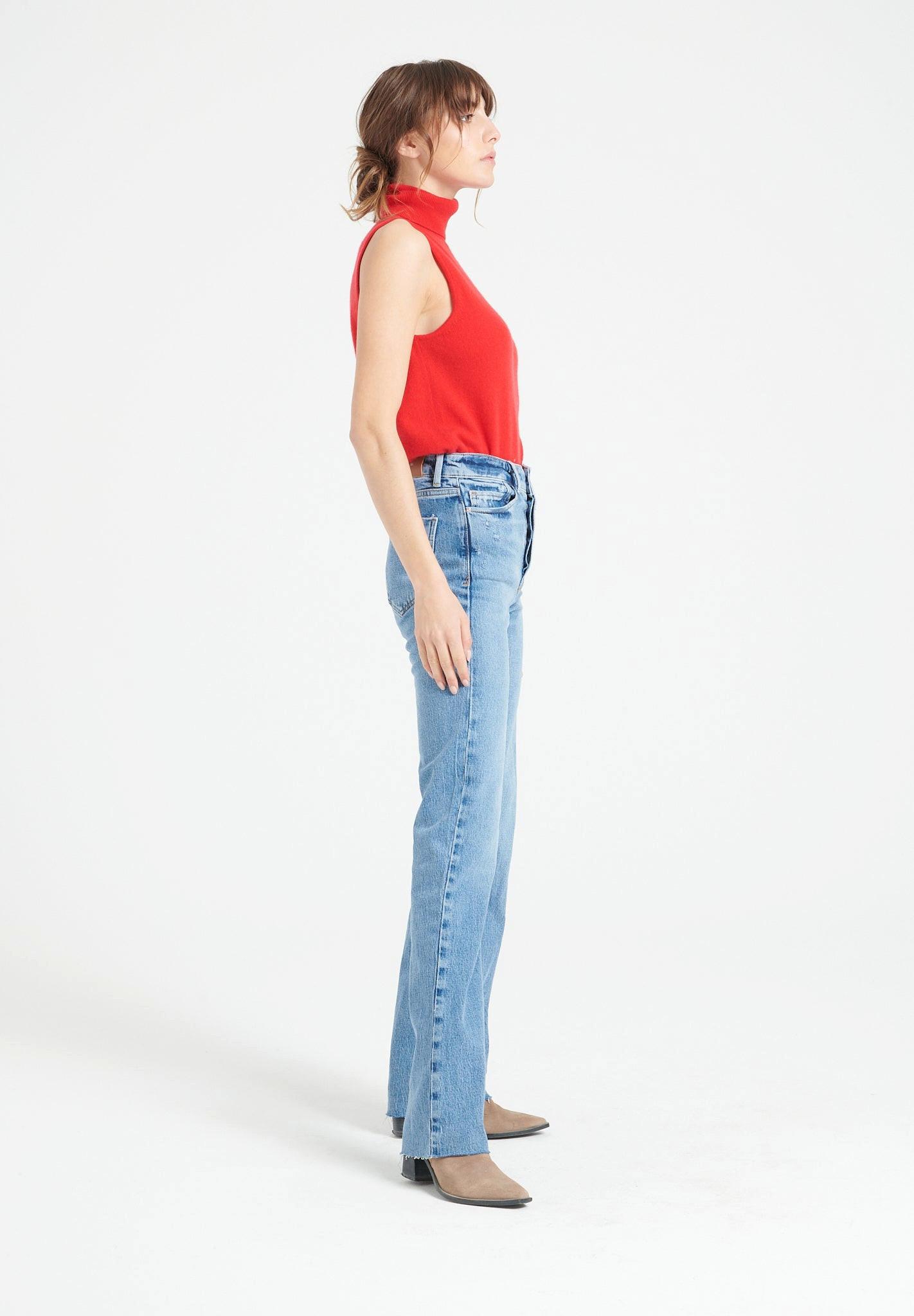 Studio Cashmere8 LILLY 13 Ärmelloser Rollkragenpullover  