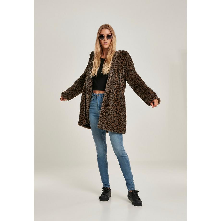 URBAN CLASSICS Parka femme Urban Classic leo teddy  