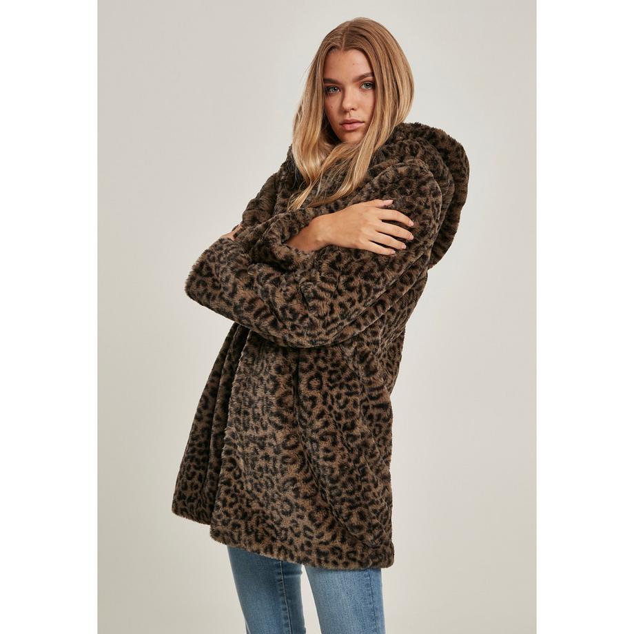 URBAN CLASSICS Parka femme Urban Classic leo teddy  
