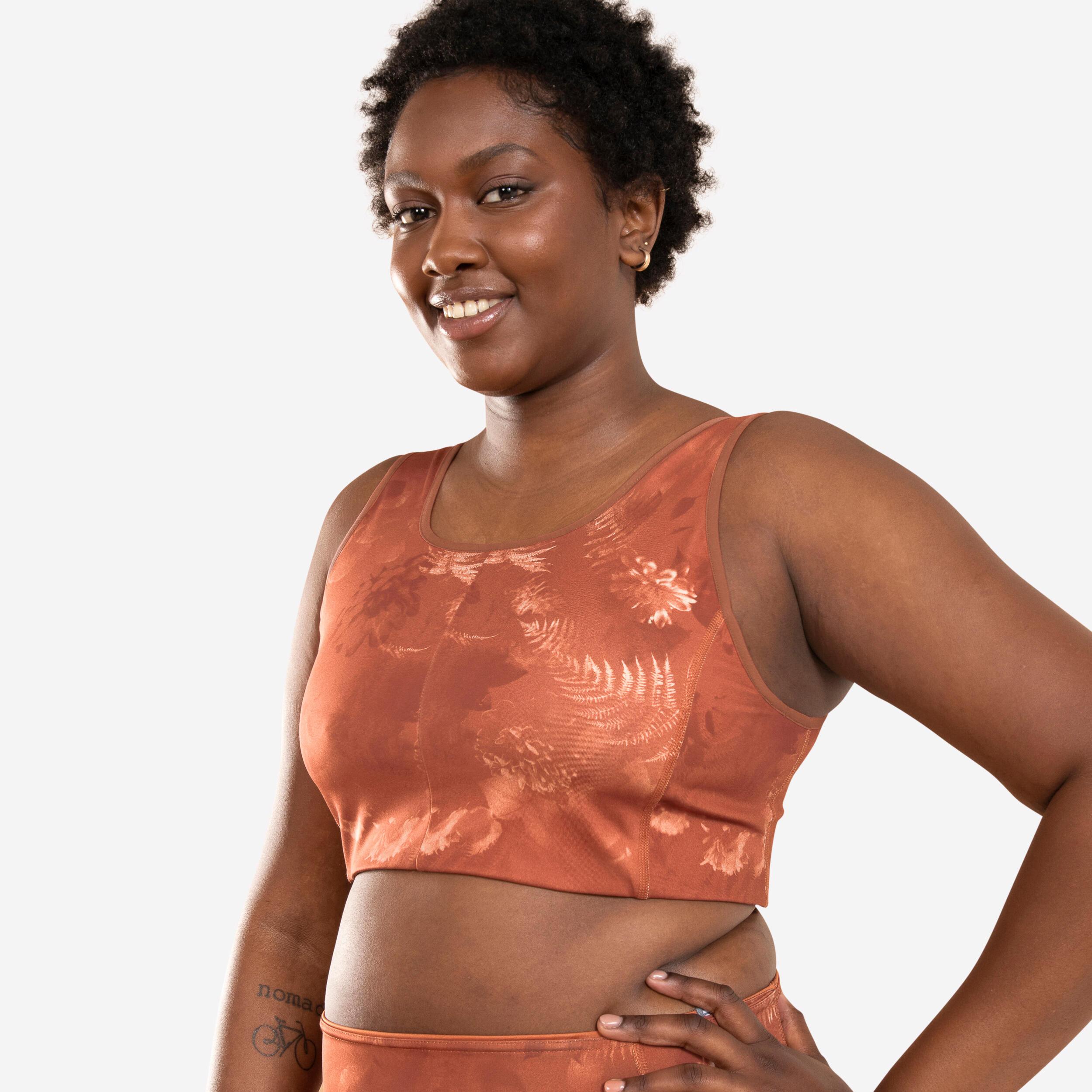 Image of Yogabustier Wendbar Damen Gelbgold M
