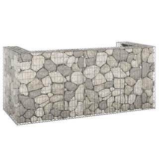 VidaXL Mur de gabion acier  