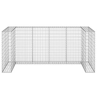 VidaXL Mur de gabion acier  