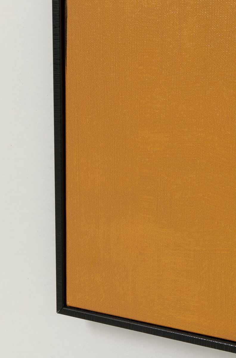 KARE Design Quadro con cornice Forme astratte giallo 113x113  