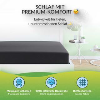 etérea Himmlische Qualität Boxspring drap housse extra Jersey  