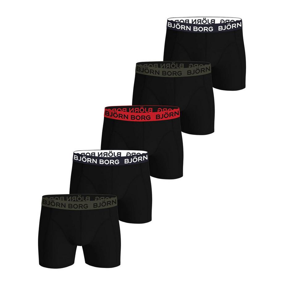 Boxershort  5er Pack Figurbetont-Stretch Trunks Big Logo 5P
