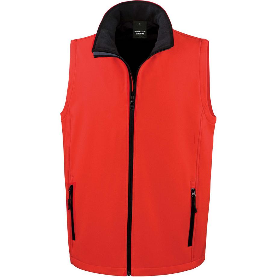 Result Gilet Softshell Printable  