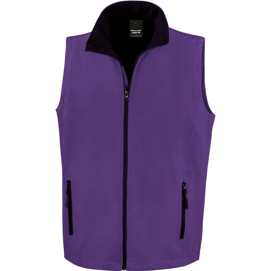 Result Gilet Softshell Printable  