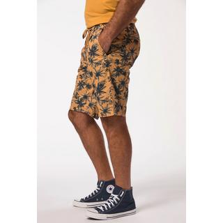 JP1880  Bermuda à taille élastique etimprimé all-over - jusqu'au 8 XL 