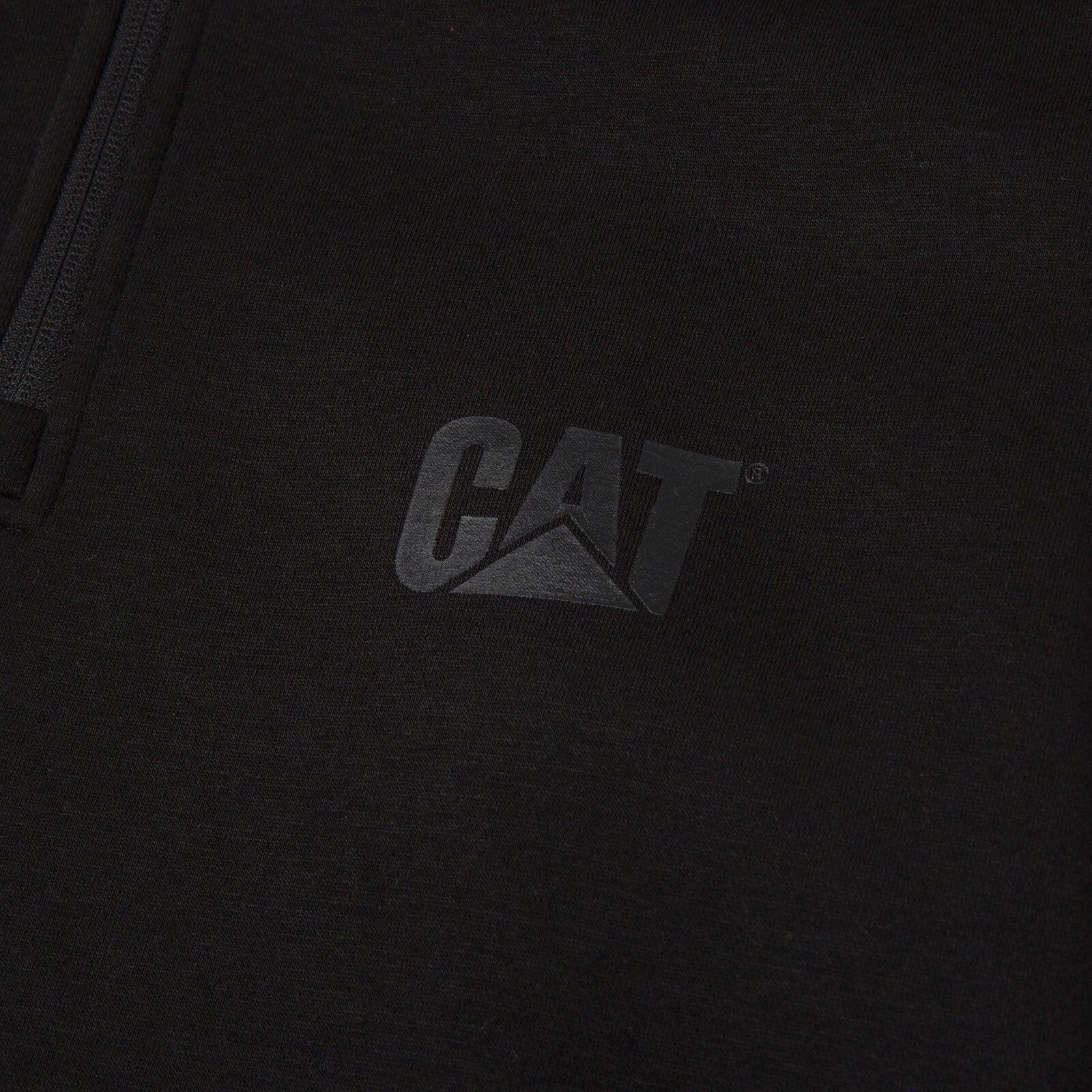 Caterpillar Sweatshirt mit kurzem Reissverschluss  