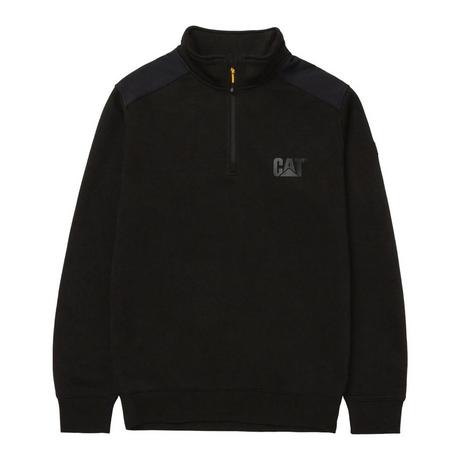 Caterpillar Sweatshirt mit kurzem Reissverschluss  