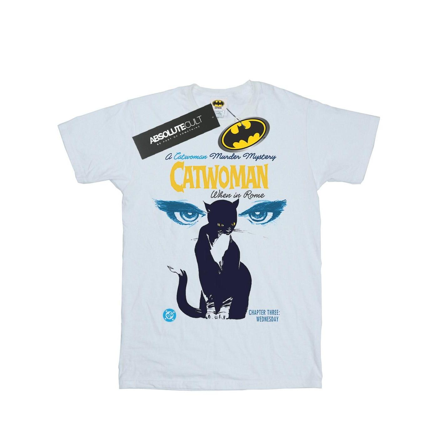 Image of Batman Catwoman When In Rome Tshirt Herren Weiss 4XL