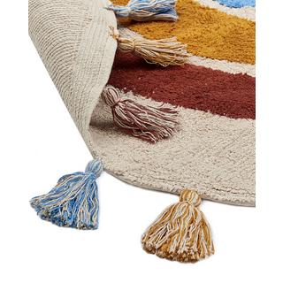 Beliani Tapis enfant en Coton Boho YAGCI  