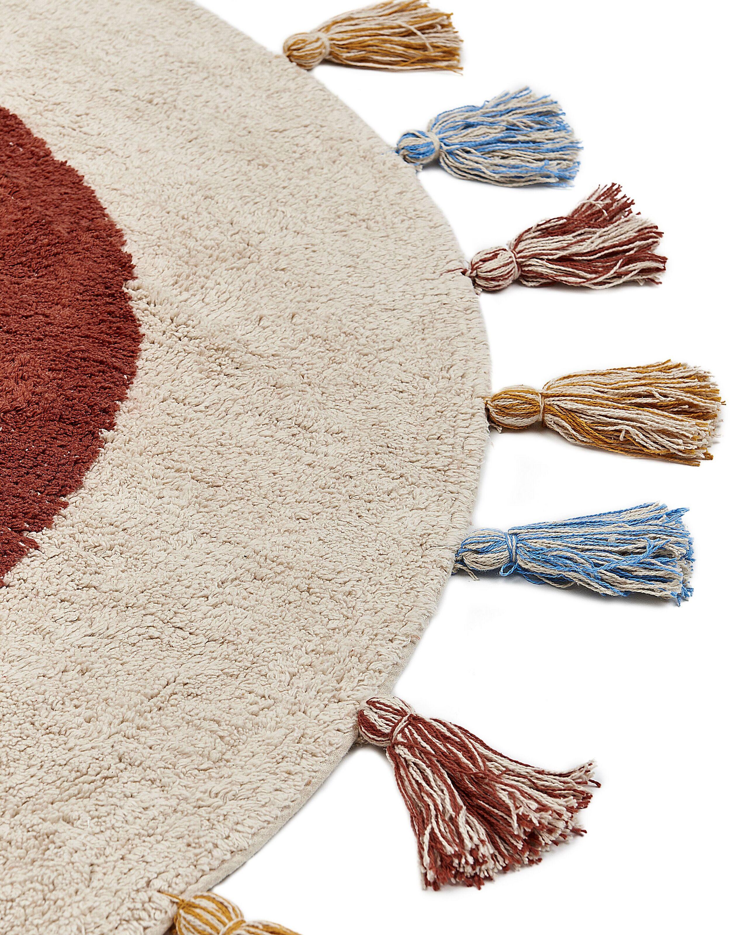 Beliani Tapis enfant en Coton Boho YAGCI  