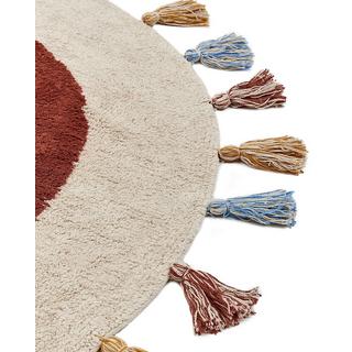 Beliani Tapis enfant en Coton Boho YAGCI  