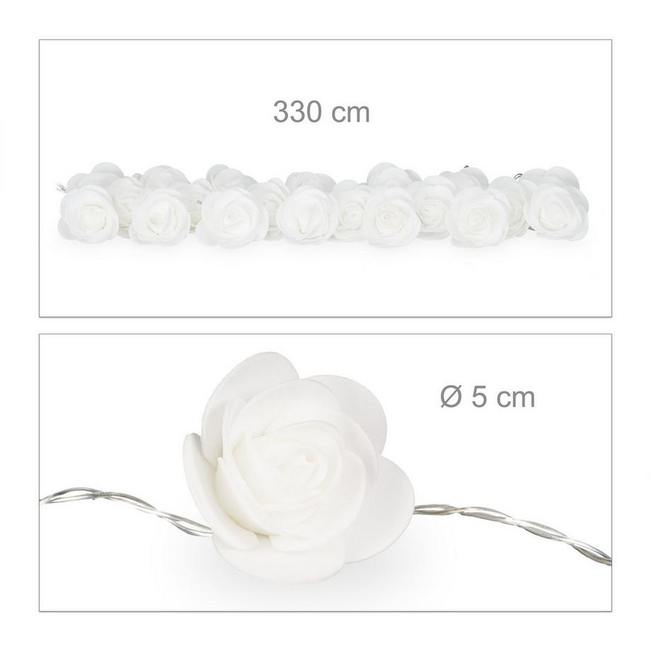 B2X  Guirlande lumineuse de roses 
