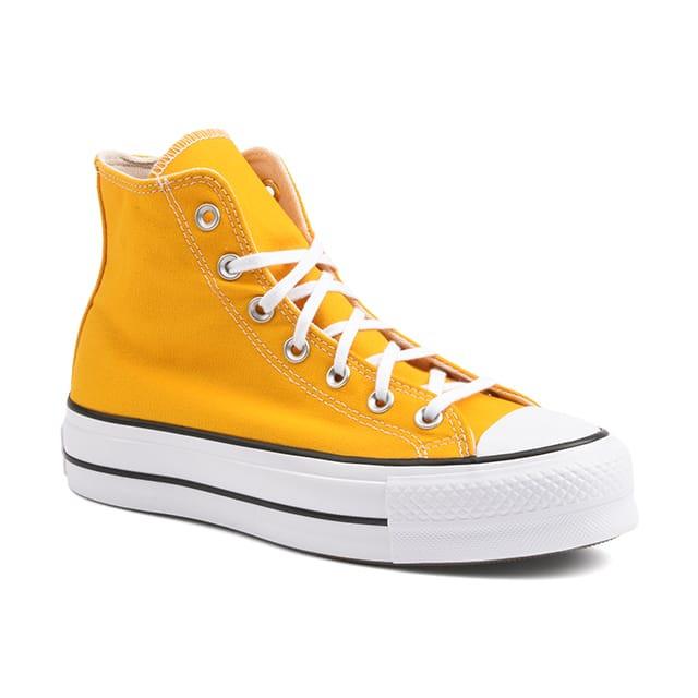 Image of Chuck Taylor All Star Lift Platform Hi Unisex Gelb 36