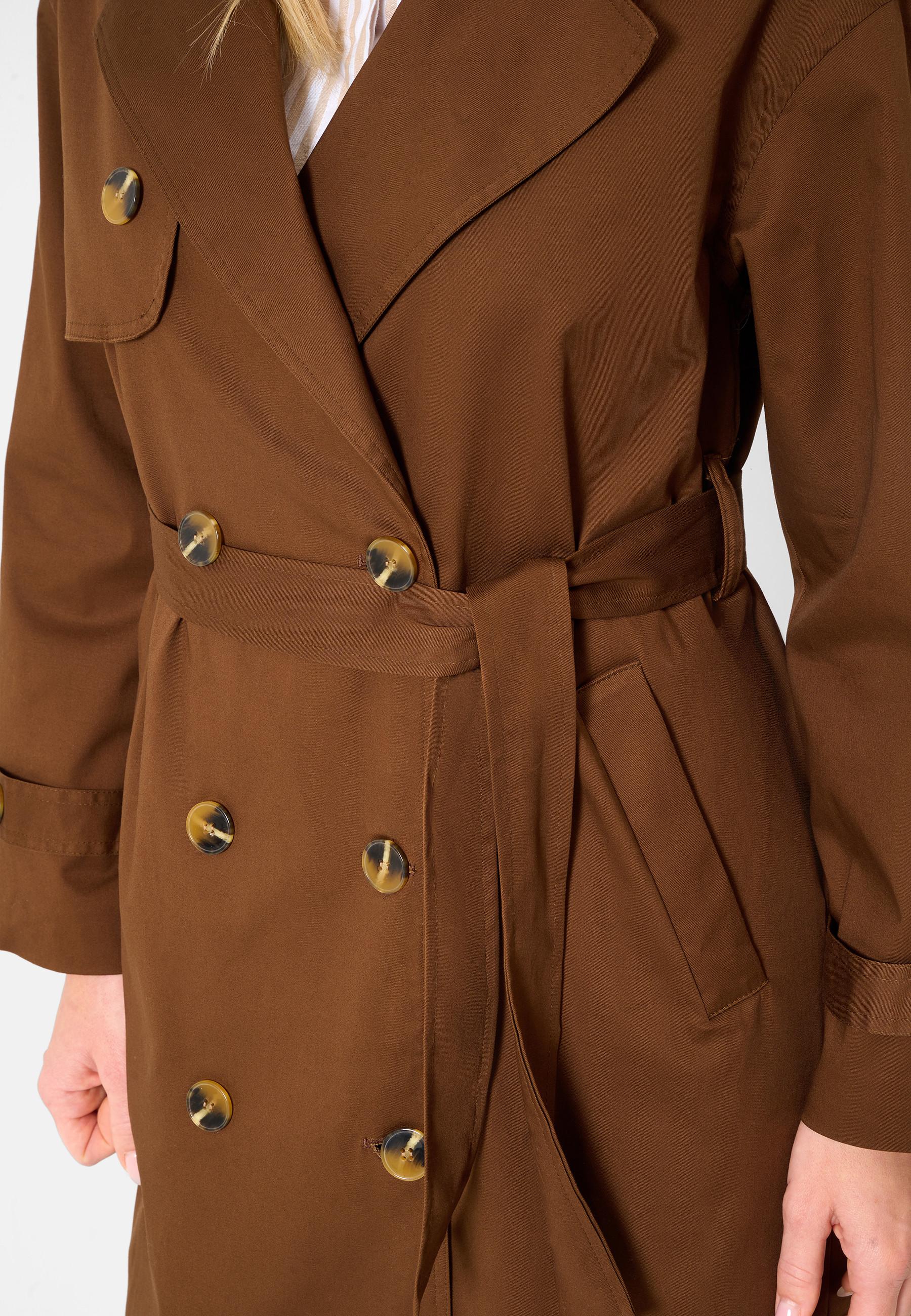 RICANO  Trench-coat s Greta, manteau à double boutonnage avec ceinture 