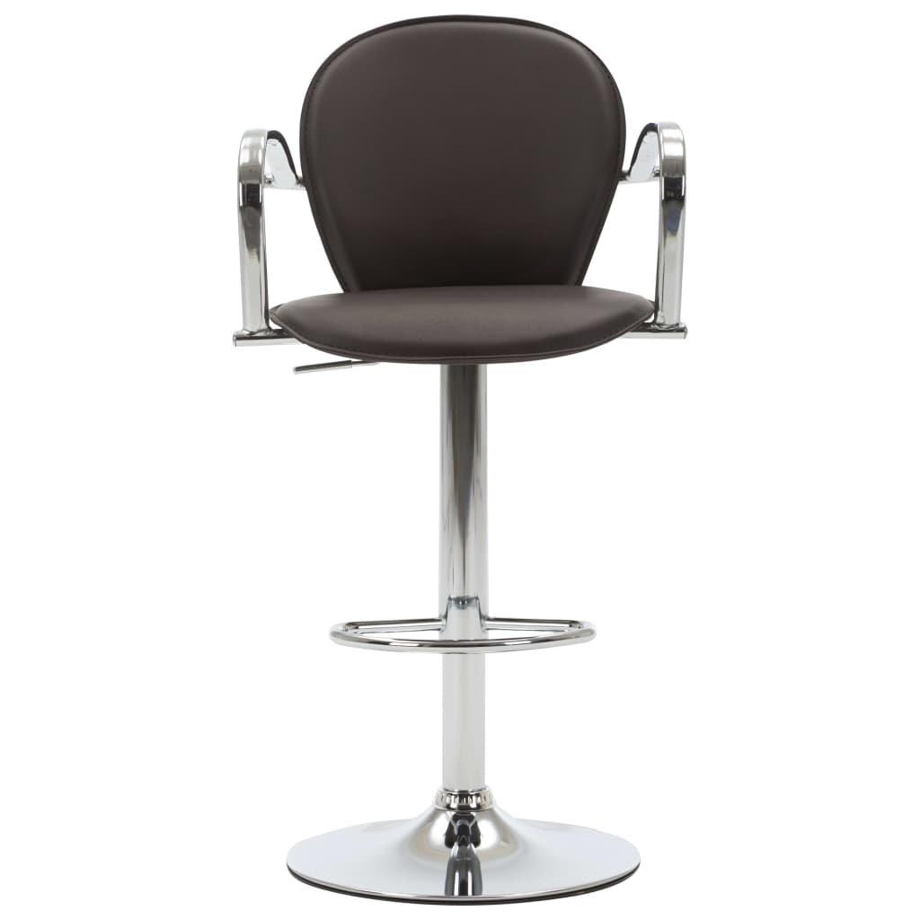 VidaXL Tabouret de bar cuir artificiel  