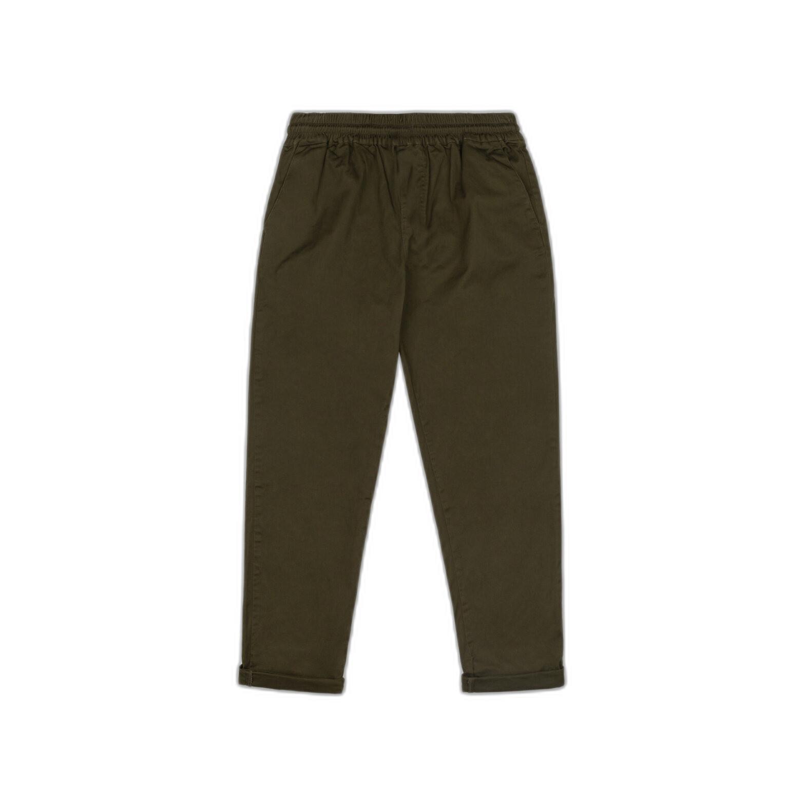 Image of Lässige Hose Mit Elastischem Bund Unisex Militärgrün S