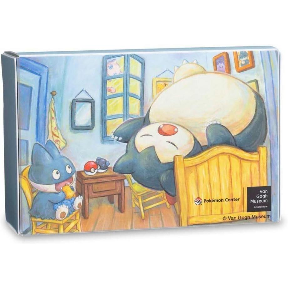 Pokemon  Center × Van Gogh Museum: Munchlax & Snorlax Inspired by The Bedroom Double Deck Box 