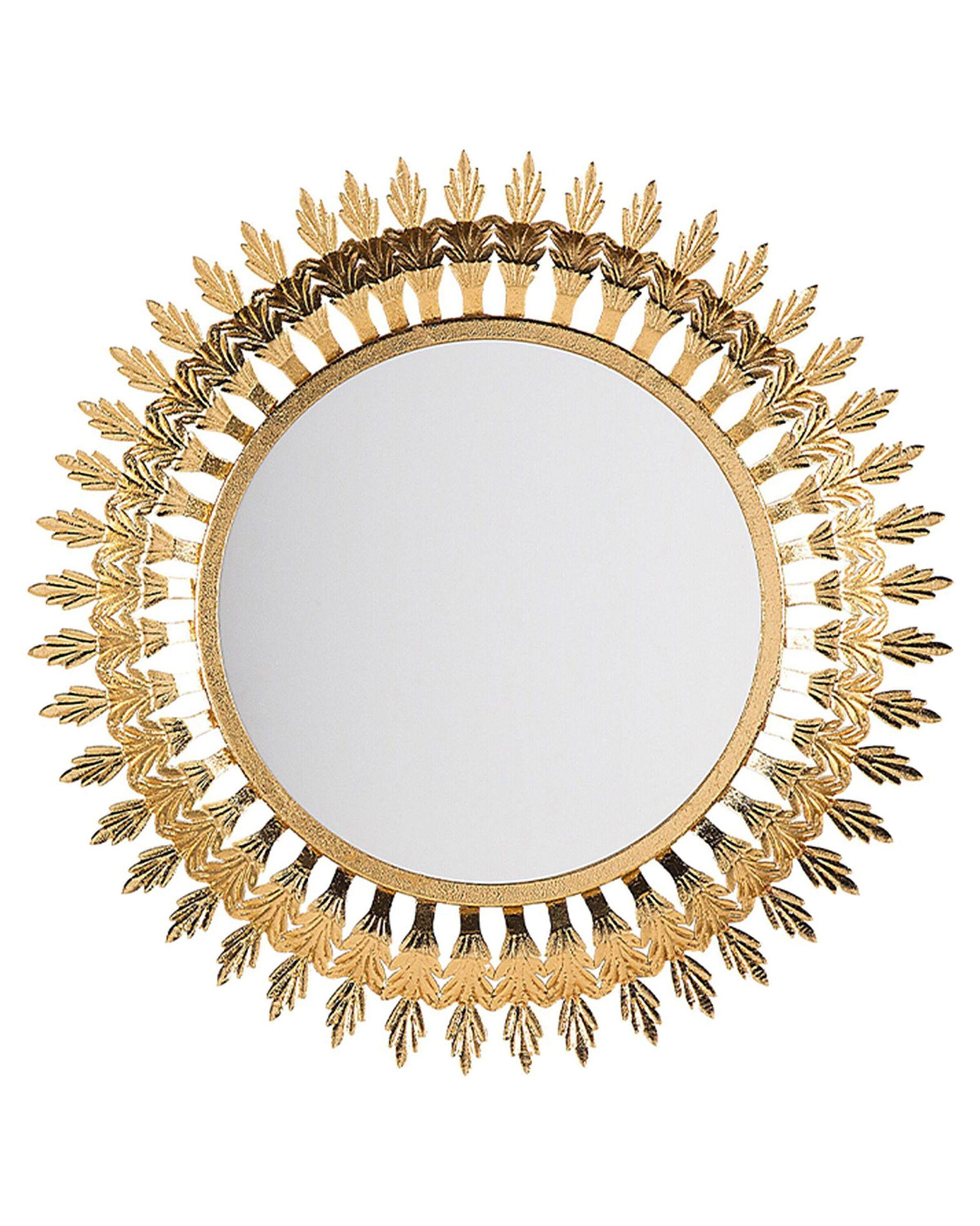 Beliani Miroir en Métal Glamour VOREY  