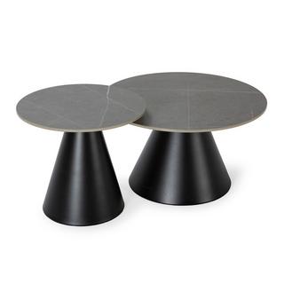 Calicosy Set di 2 tavolini da salotto LOUNA  
