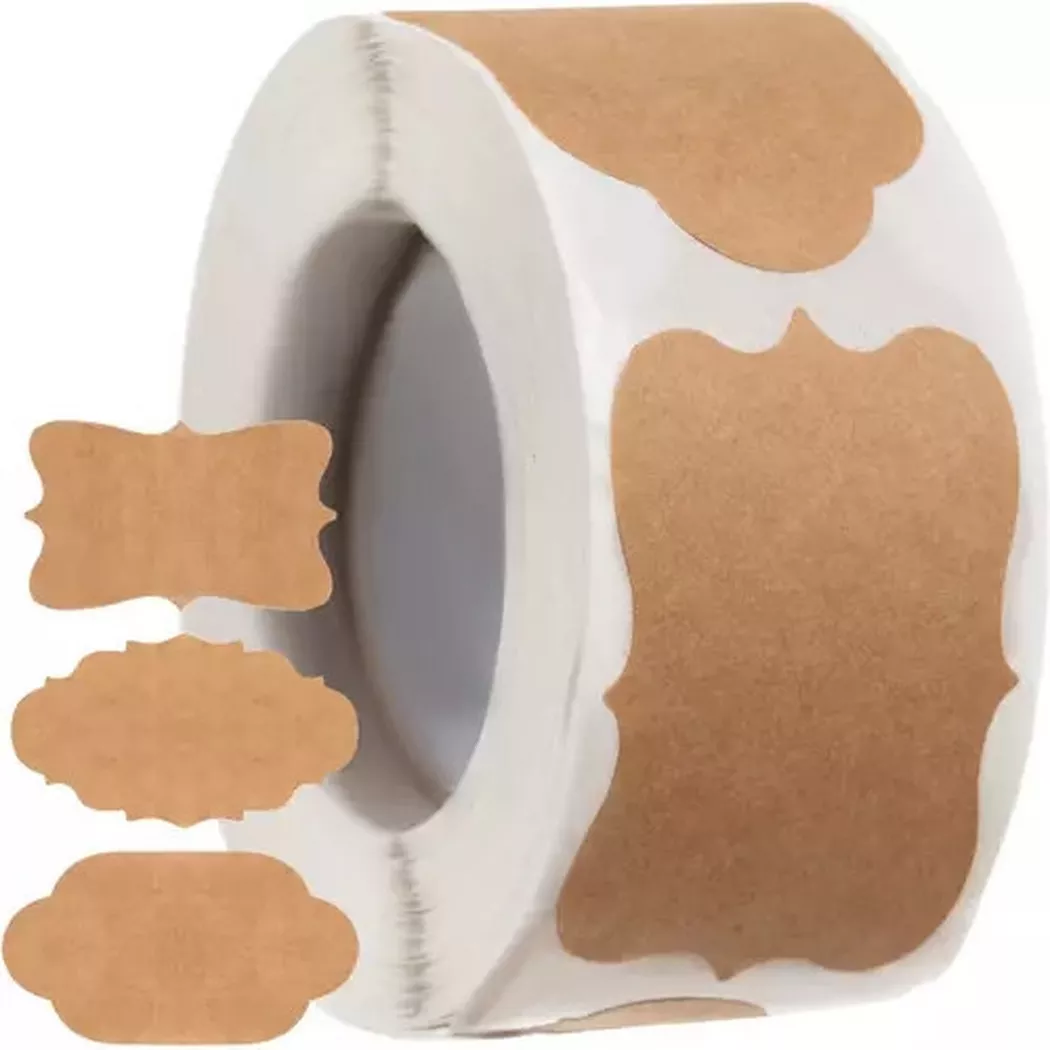 Ruhhy – Selbstklebende Etiketten 300 Stk. Ruhy 20615, One Size