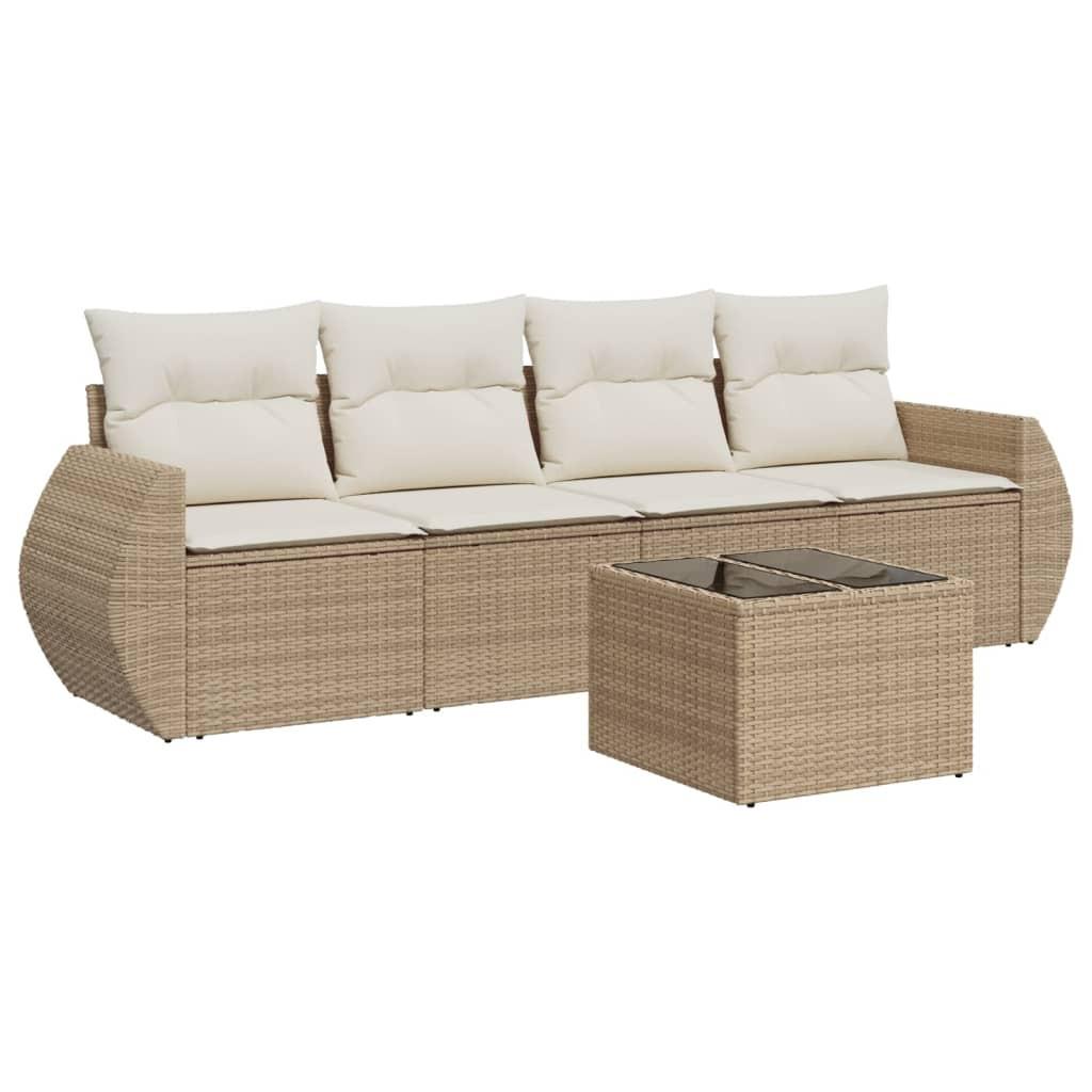 VidaXL Garten sofagarnitur poly-rattan  