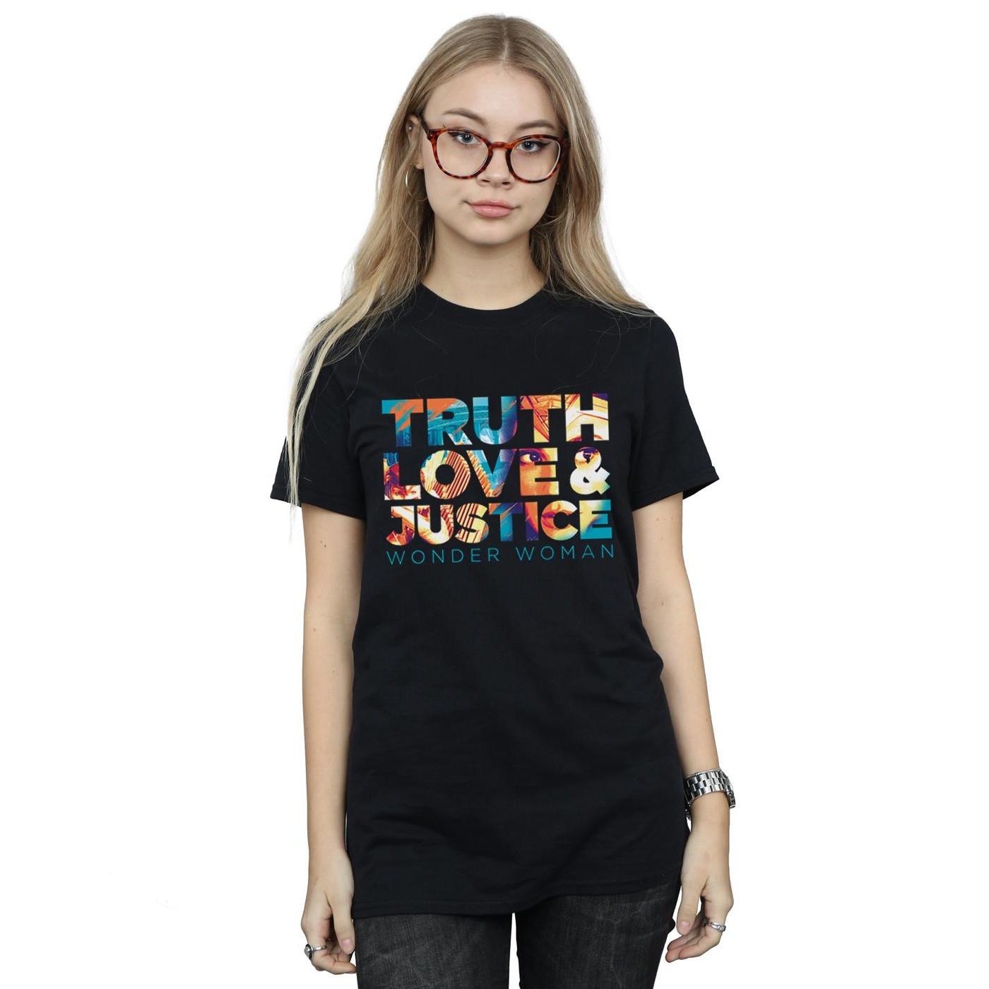 DC COMICS  Tshirt TRUTH LOVE JUSTICE 