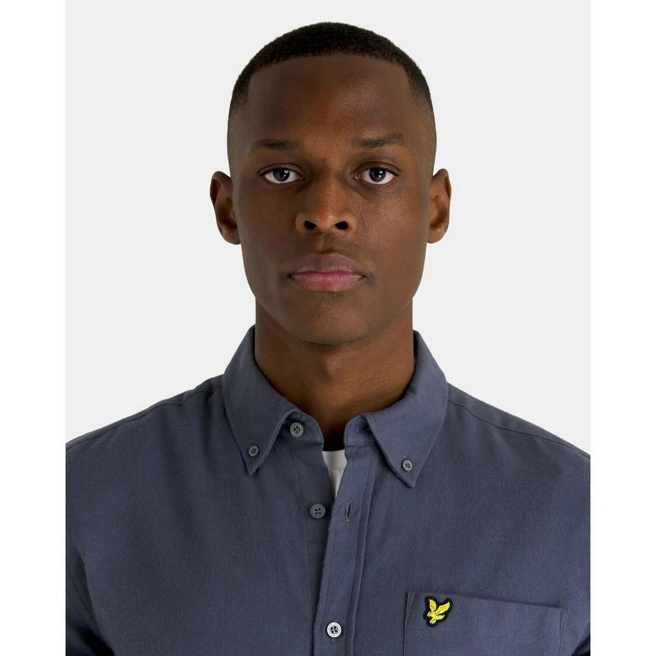 LYLE & SCOTT  einfarbiges hemd ye & scott 
