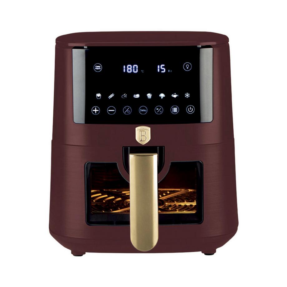 Heissluftfritteuse matt bordeaux Leonardo Collection