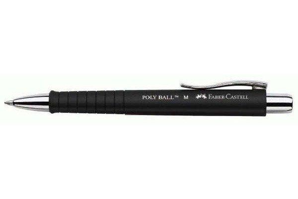 Faber-Castell FABER-CASTELL Kugelschreiber POLY BALL 0.5mm 241199 schwarz  