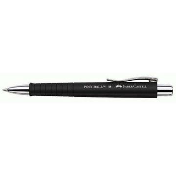 FABER-CASTELL Kugelschreiber POLY BALL 0.5mm 241199 schwarz