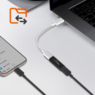 Avizar  USB-C Verlängerungsadapter Schwarz 