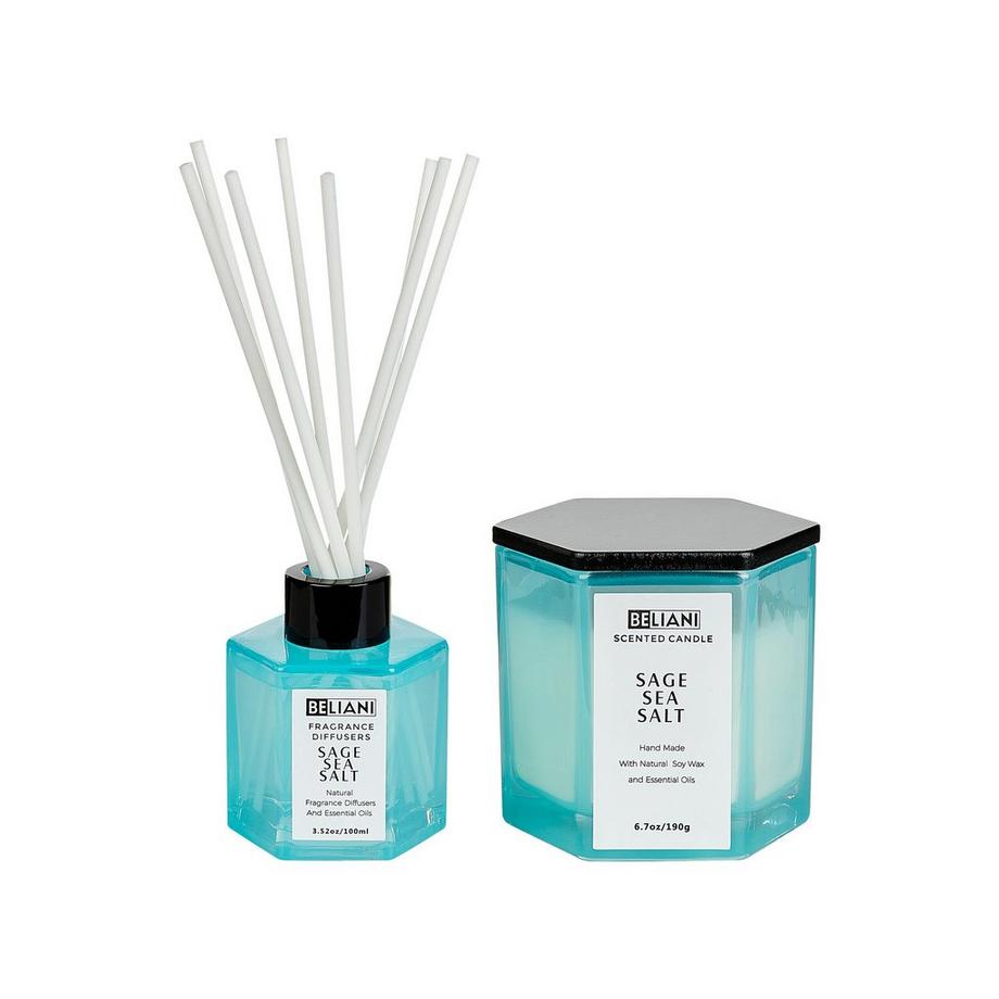 Bougie parfumée avec diffuseur en Cire de soja CLASSY TINT