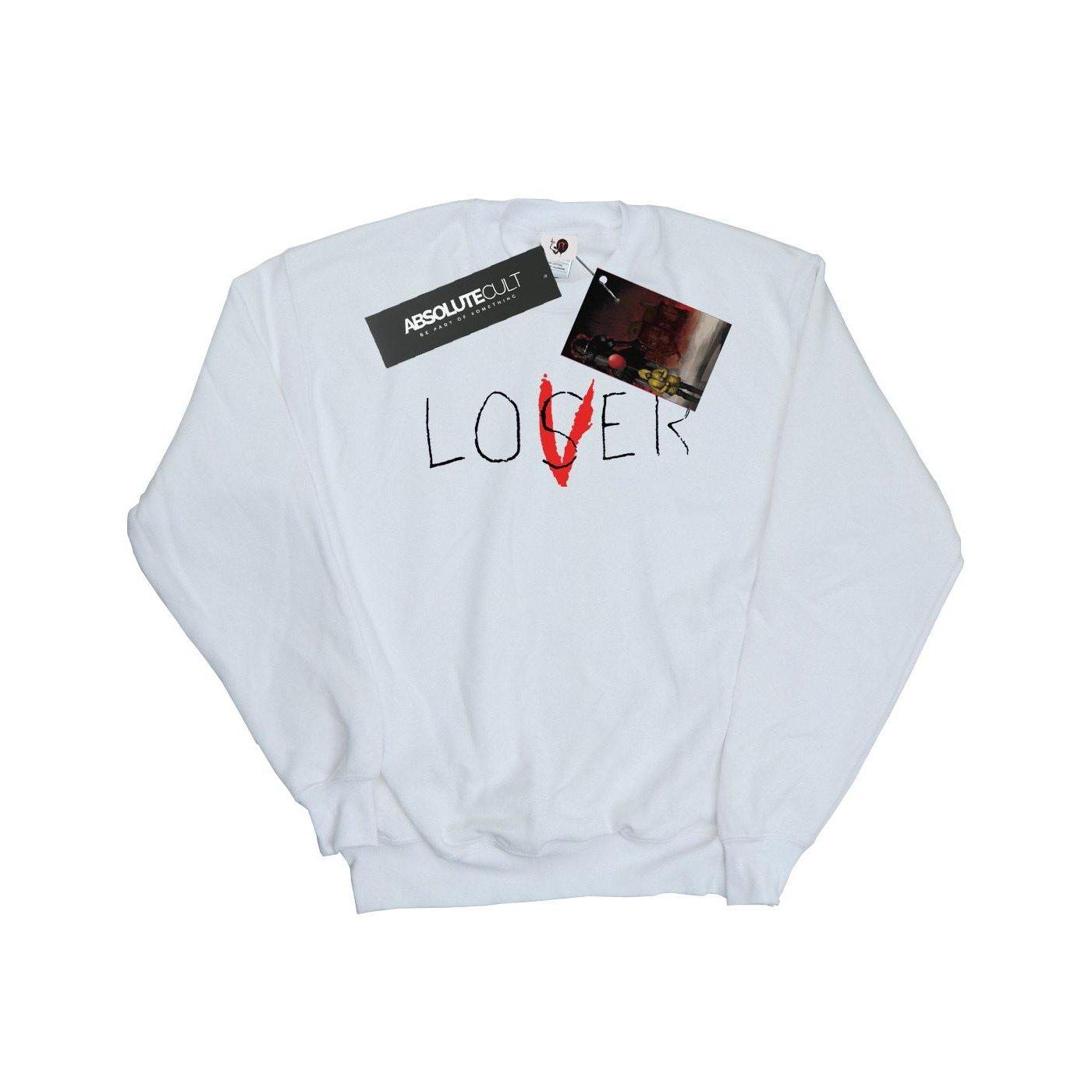 Image of Loser Lover Sweatshirt Damen Weiss L