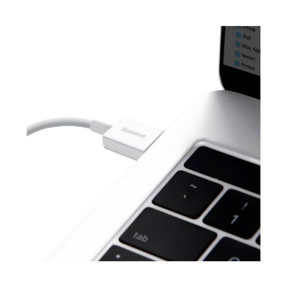 Baseus  Superior Series - Cable USB to iP 2.4A 2m, Weiss 