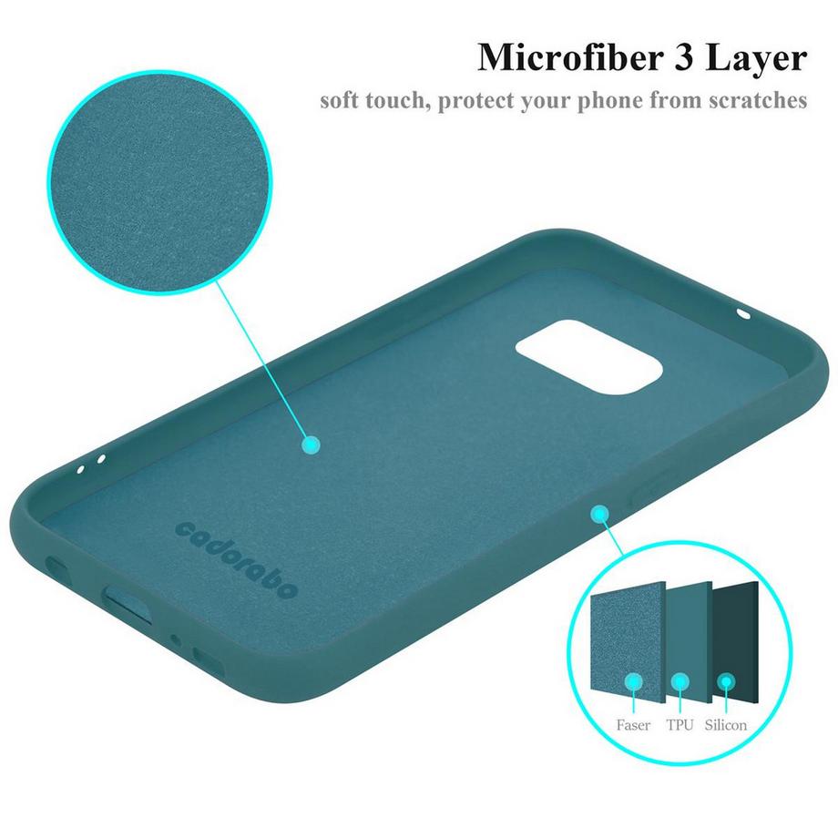 Cadorabo  Hülle für Samsung Galaxy S7 TPU Silikon Liquid 