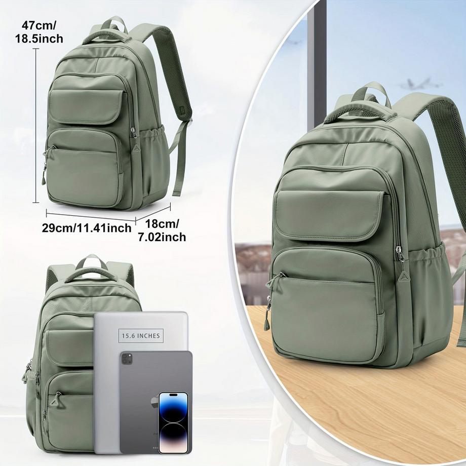 Schulrucksack, Schule wasserdicht Buch Tasche, College Laptop Rucksack Reisen Arbeit Tag Tasche