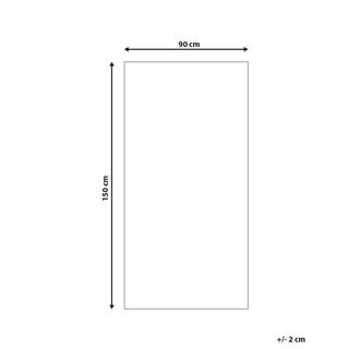 Beliani Outdoorteppich aus Polypropylen Retro SIKAR  