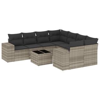 VidaXL Garten sofagarnitur poly-rattan  